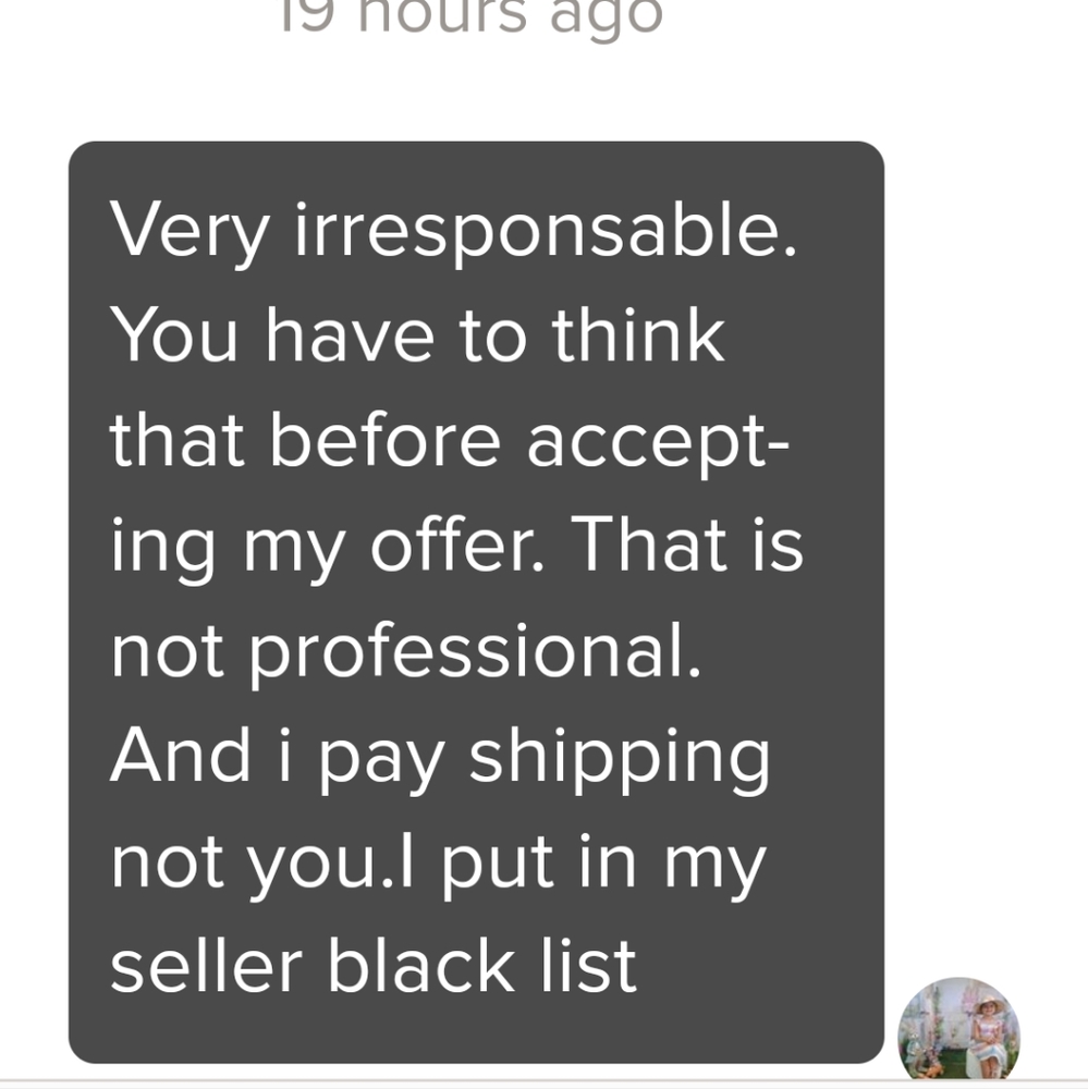 Bad seller